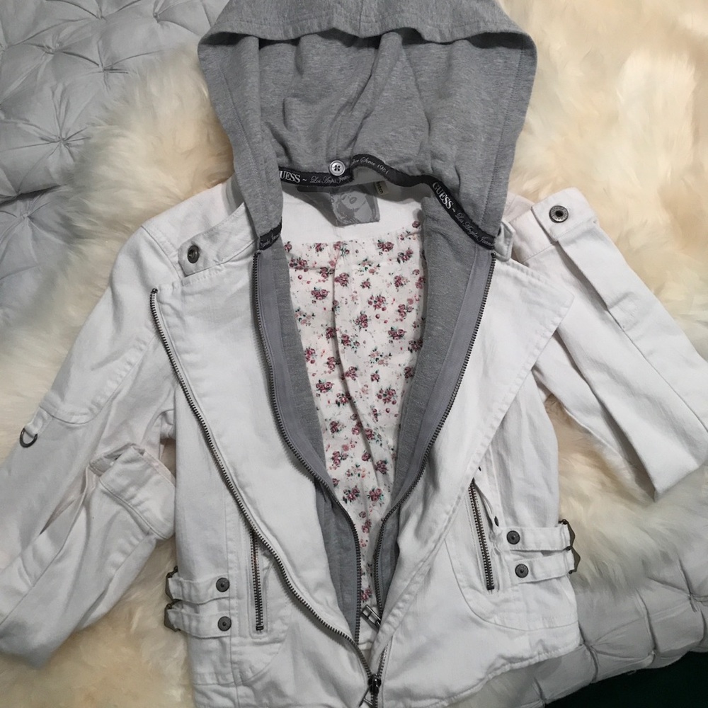 Guess? Denim Moto Jacket
